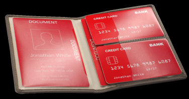 Logo trade mainostuotet tuotekuva: RFID asiakirjalompakko 611131